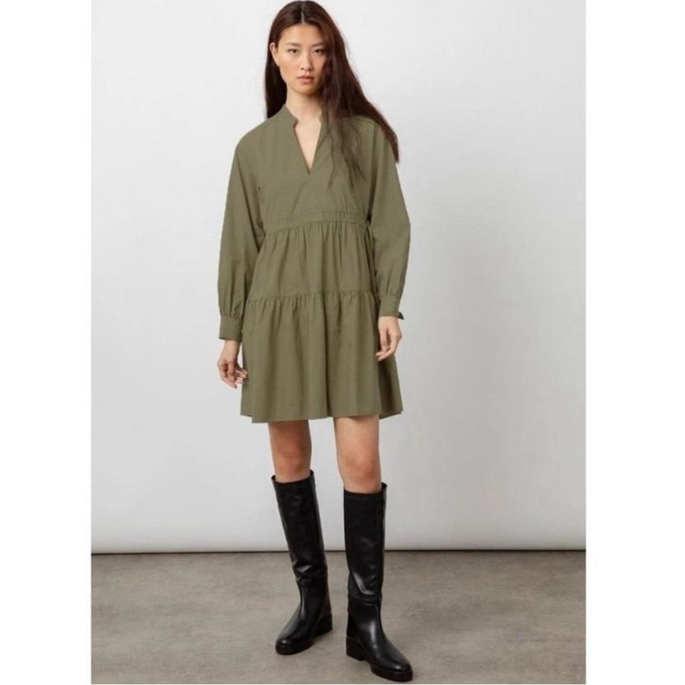 New! RAILS Ivy Moss Dress Green‎ Size XL